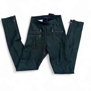 BCBGMAXAZRIA Alpine Faux-Suede Leggings – XS – NWT